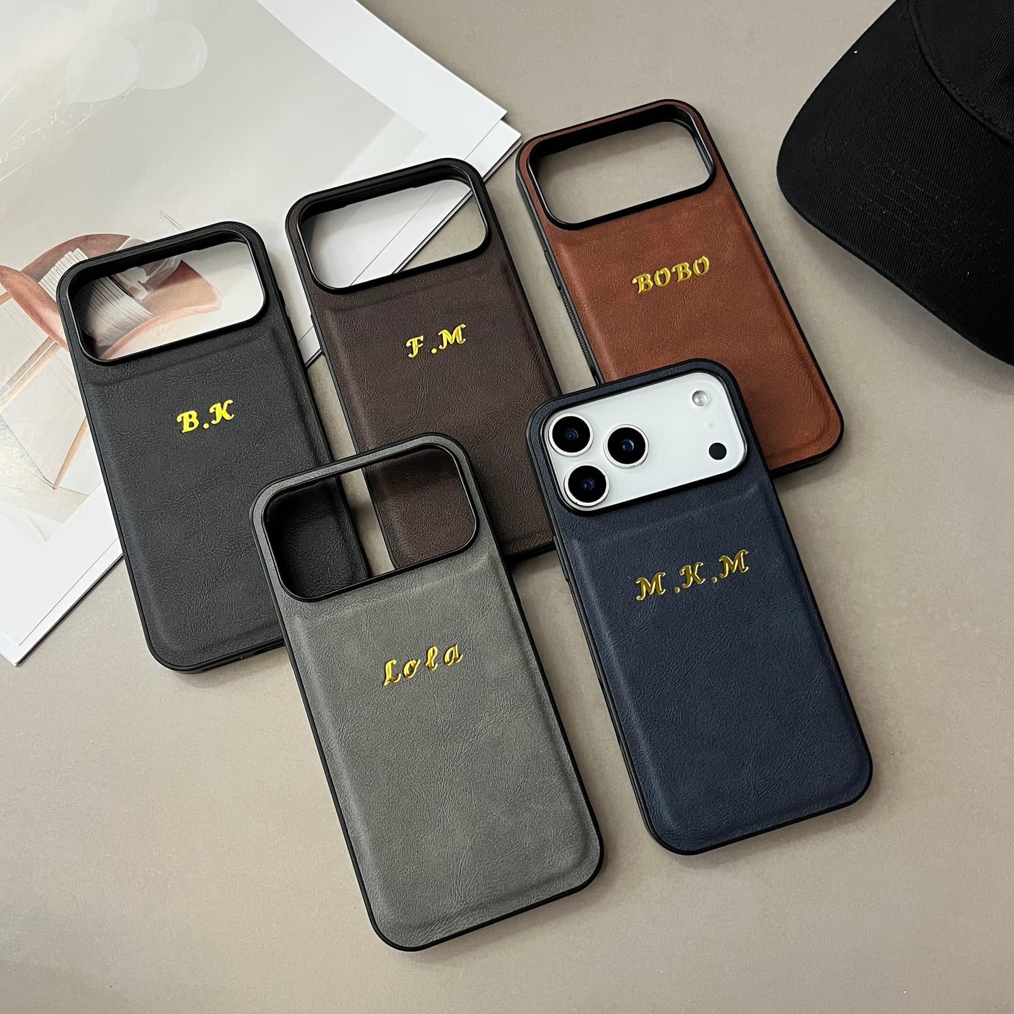 Phone Accessories Names - Luxury Custom Name Gold Hot Foil