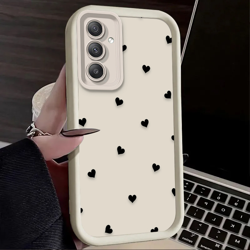 Black Love Heart Bowknot Case  - đánh giá và giá Samsung Accessories Phone