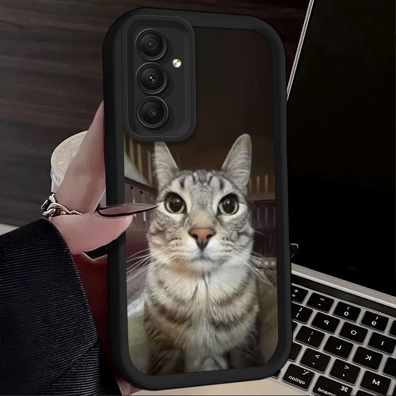Trendy Cat Smoking Phone Case  - đánh giá và giá Samsung Accessories Phone