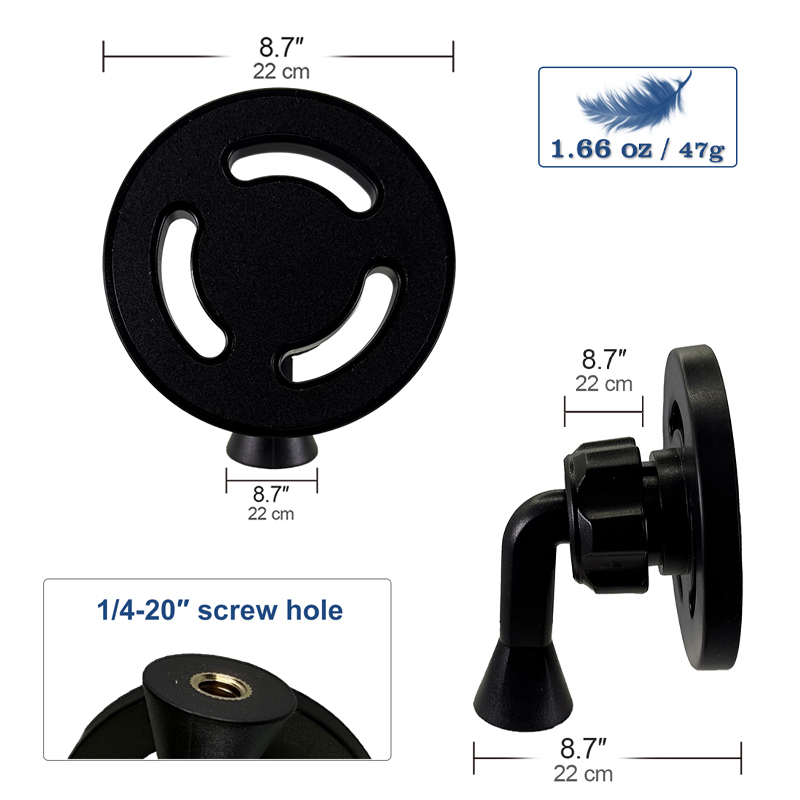 Magnetic Tripods Mount Adapter - đánh giá và giá Phone Accessories Video