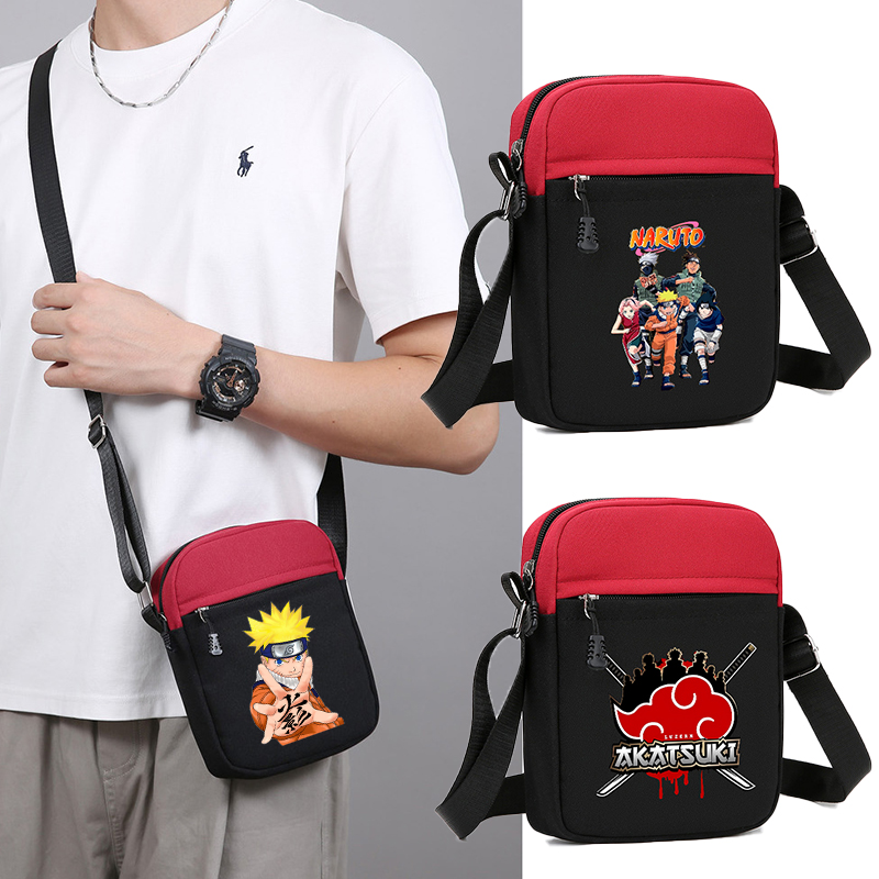 Naruto Boy Canvas Bag Anime Ch - đánh giá và giá Phone Accessories For Boys