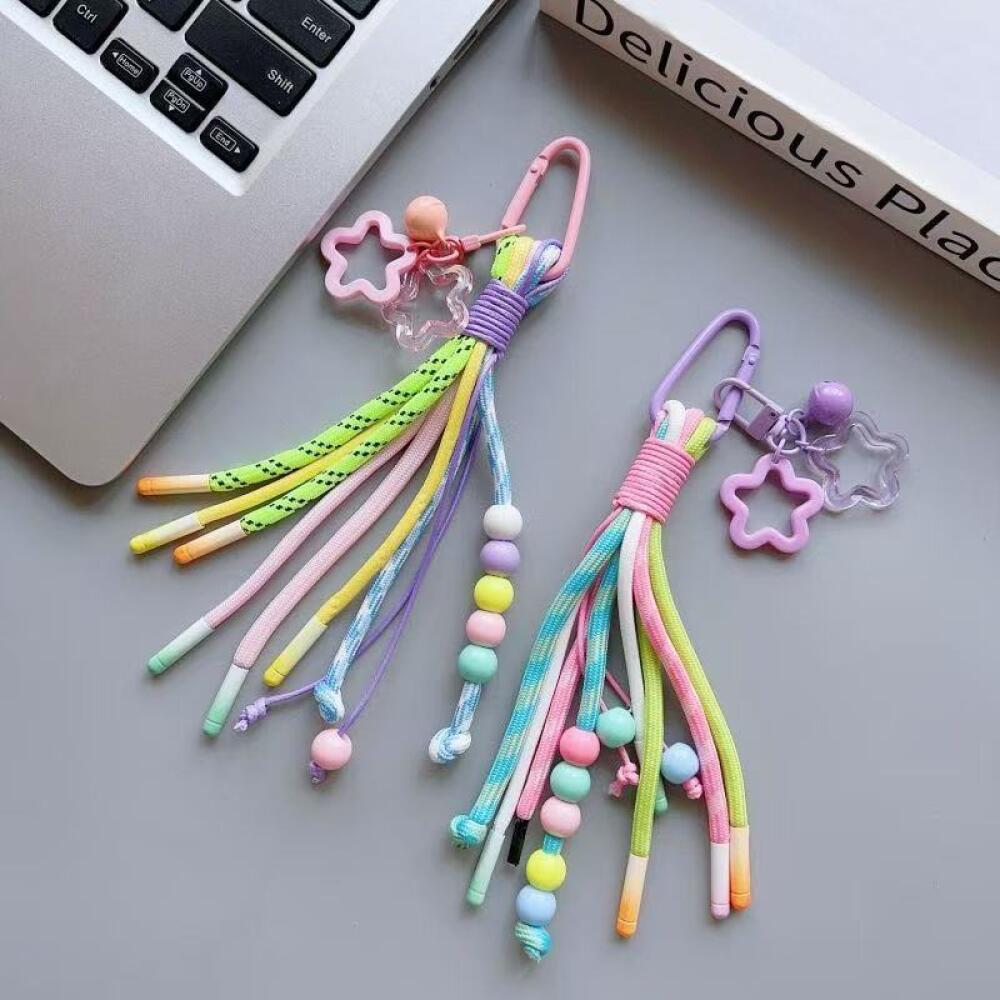 Colorful Trendy Woven Pendant  - đánh giá và giá Phone Accessories For Boys