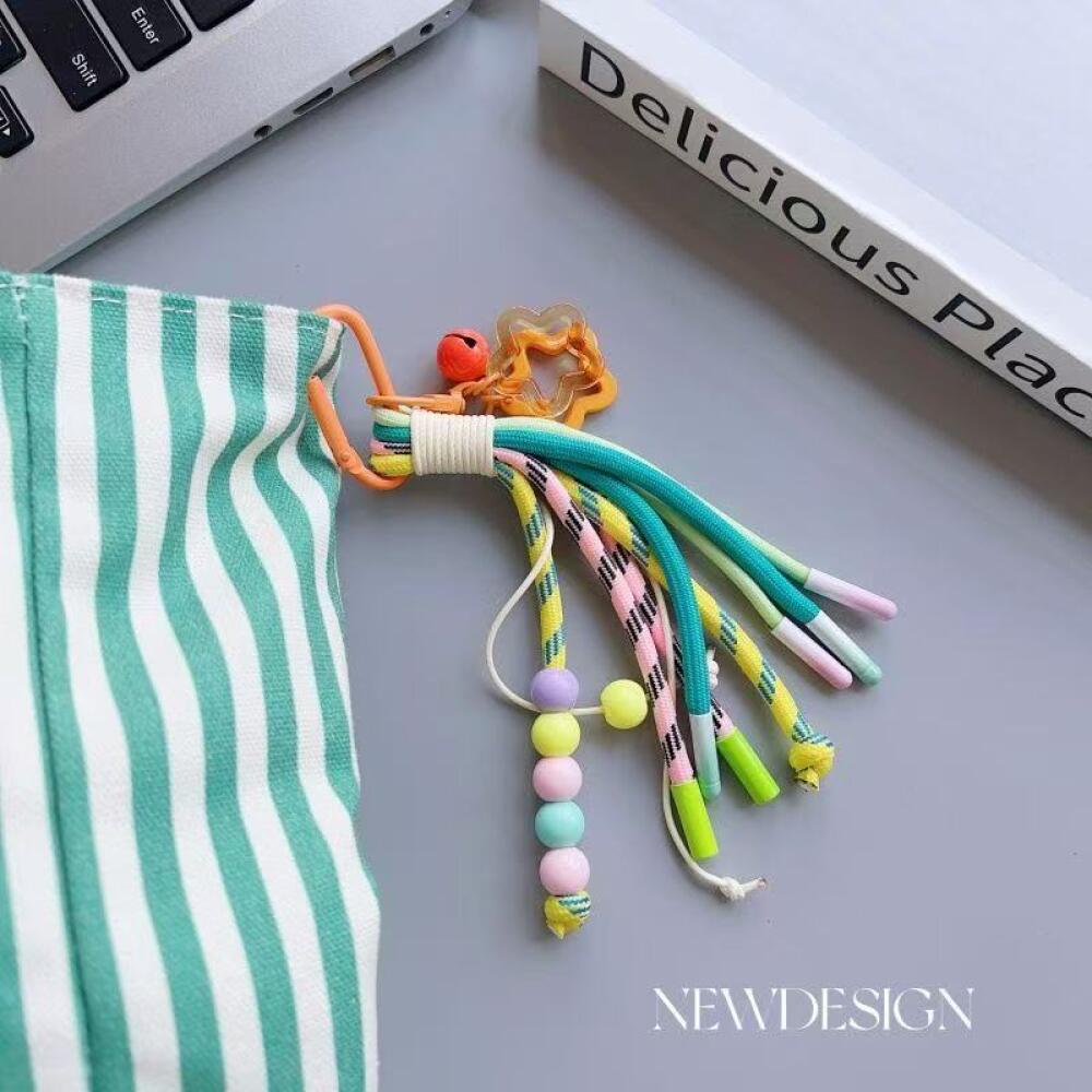 Colorful Trendy Woven Pendant  - đánh giá và giá Phone Accessories For Boys