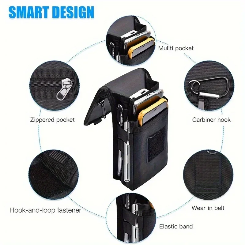  6.3 Inch Bag Multi-Functiona - đánh giá và giá Phone Accessories Pouch