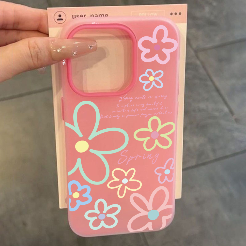 Candy Color Pattern Phone Case - đánh giá và giá Samsung Accessories Phone