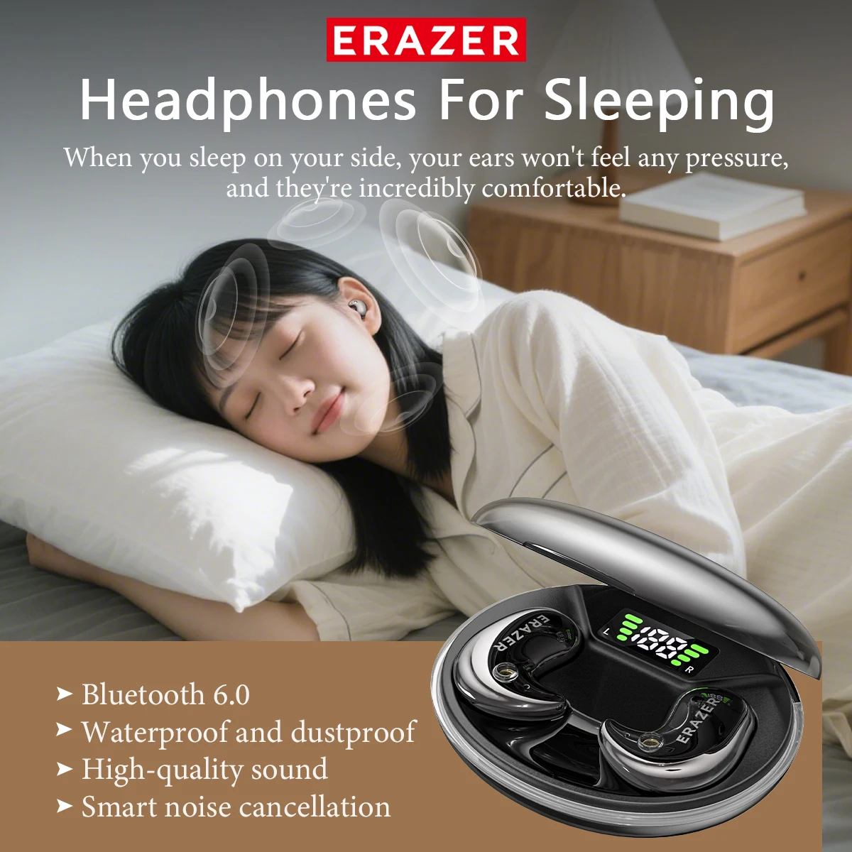 EARZER XF58 In-Ear Bluetooth H - đánh giá và giá Bluetooth Earphone Tws