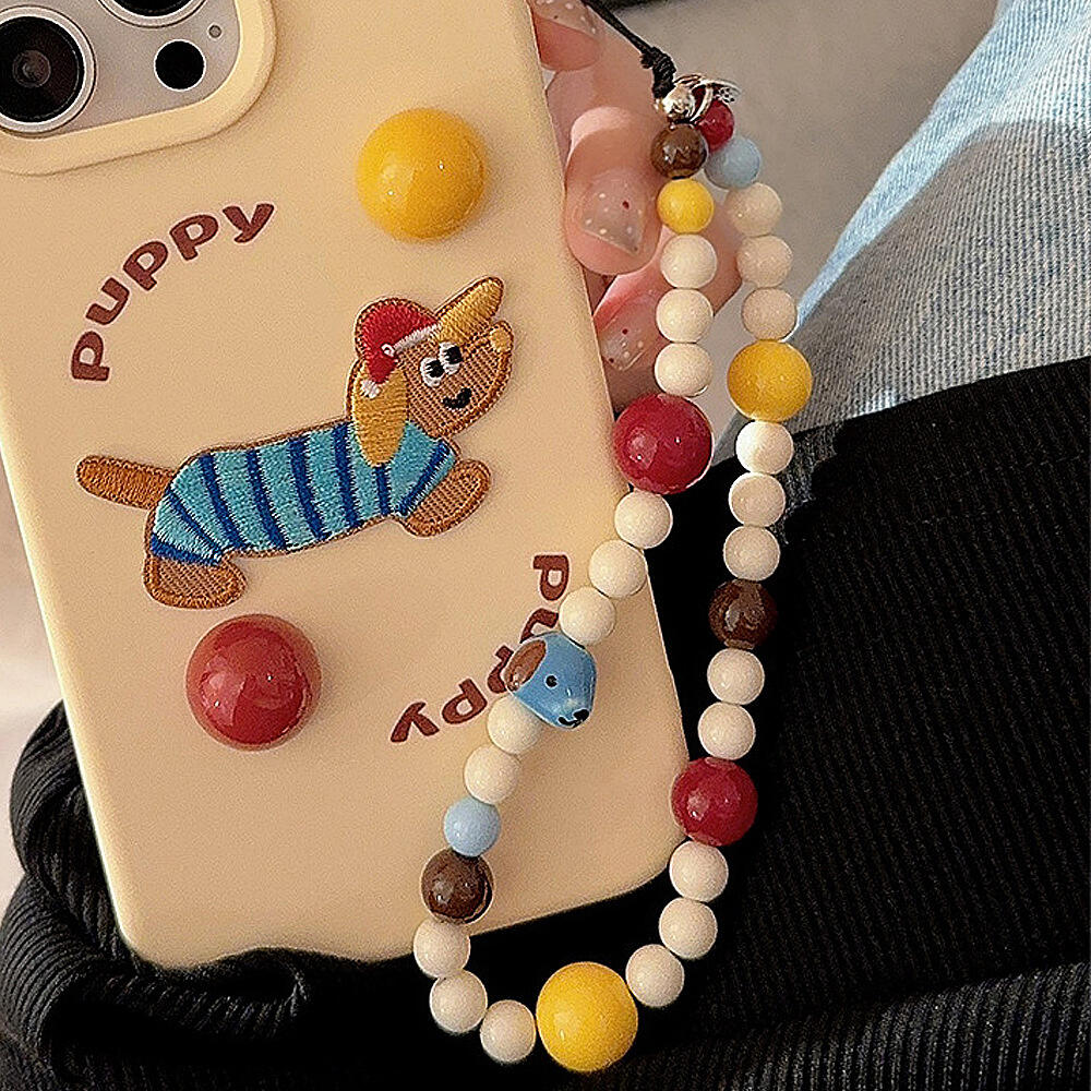Cute Dog Bear Cheese Pendant M - đánh giá và giá Phone Accessories For Boys