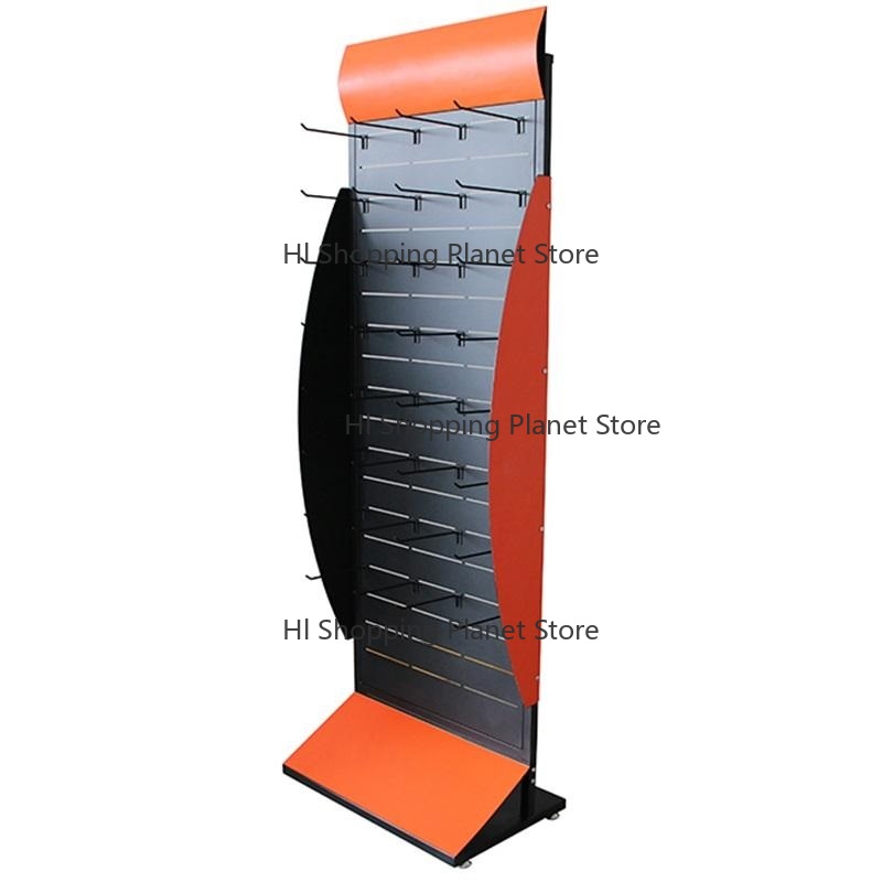 Customized Modern Metal Slatwa - đánh giá và giá Phone Accessories Rack Display