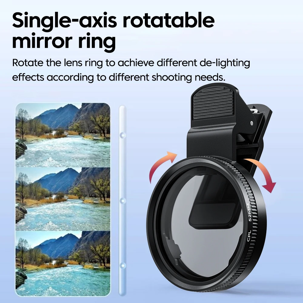 New 52mm CPL Mobile Phone Lens - đánh giá và giá Phone Accessories Useful